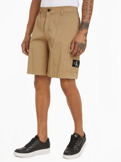 Calvin Klein Jeans Cargohose CARGO SHORT mit Logopatch günstig online kaufen