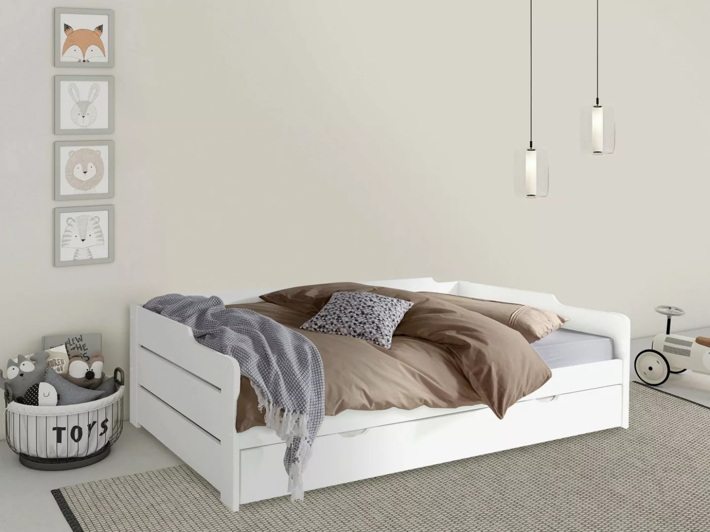 Home affaire Daybett ""REETE " BESTSELLER Funktionsbett, Kinderbett, inklus günstig online kaufen