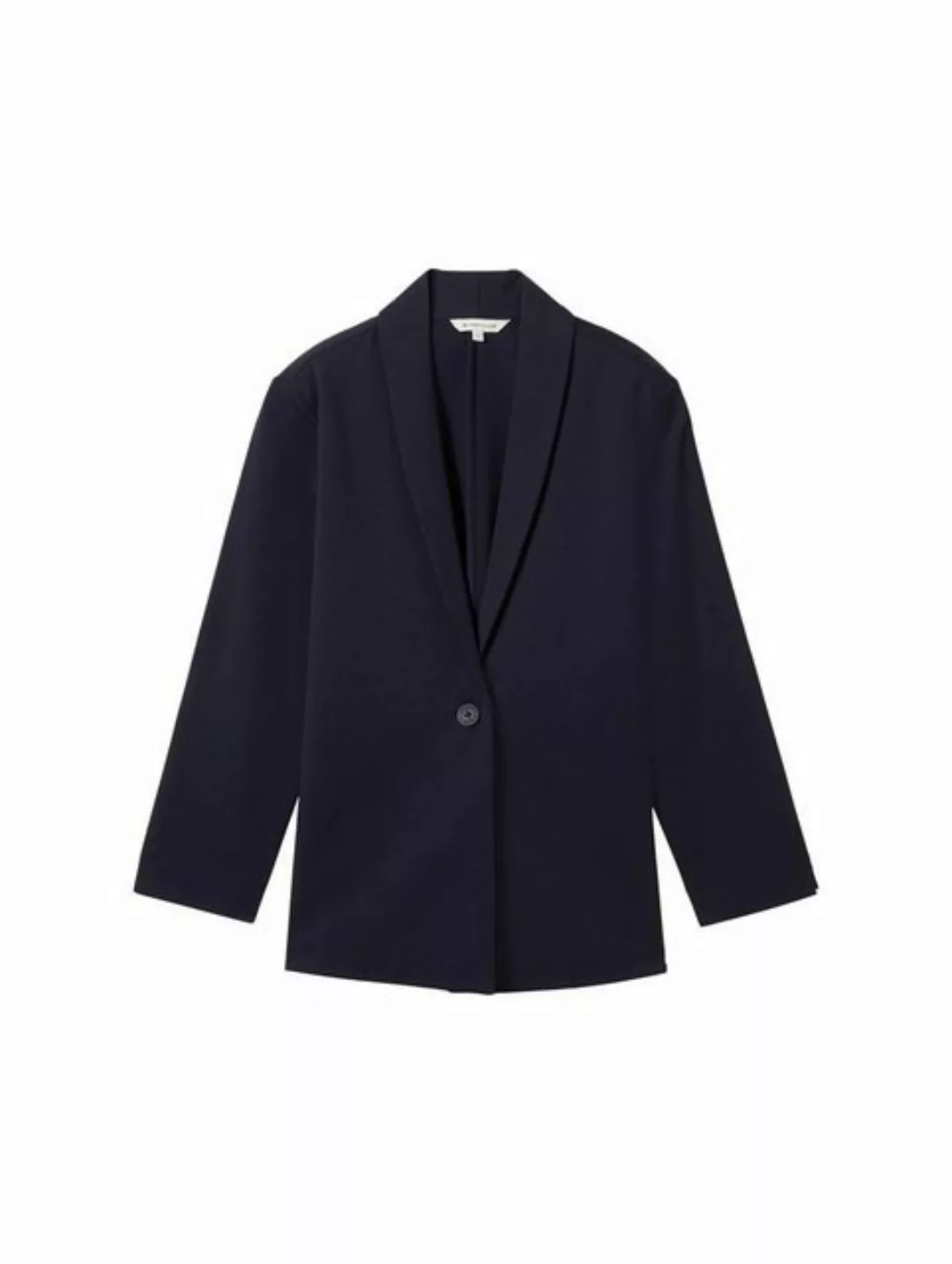 TOM TAILOR Jackenblazer easy solid blazer, sky captain blue günstig online kaufen