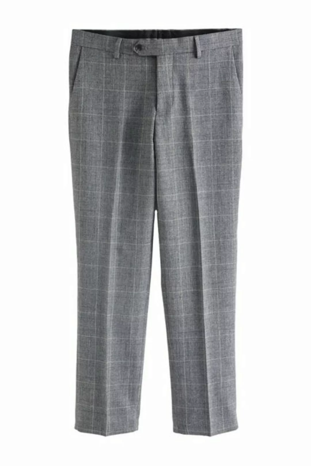 Next Anzughose Slim Fit Anzughose mit Prince-of-Wales-Karo (1-tlg) günstig online kaufen