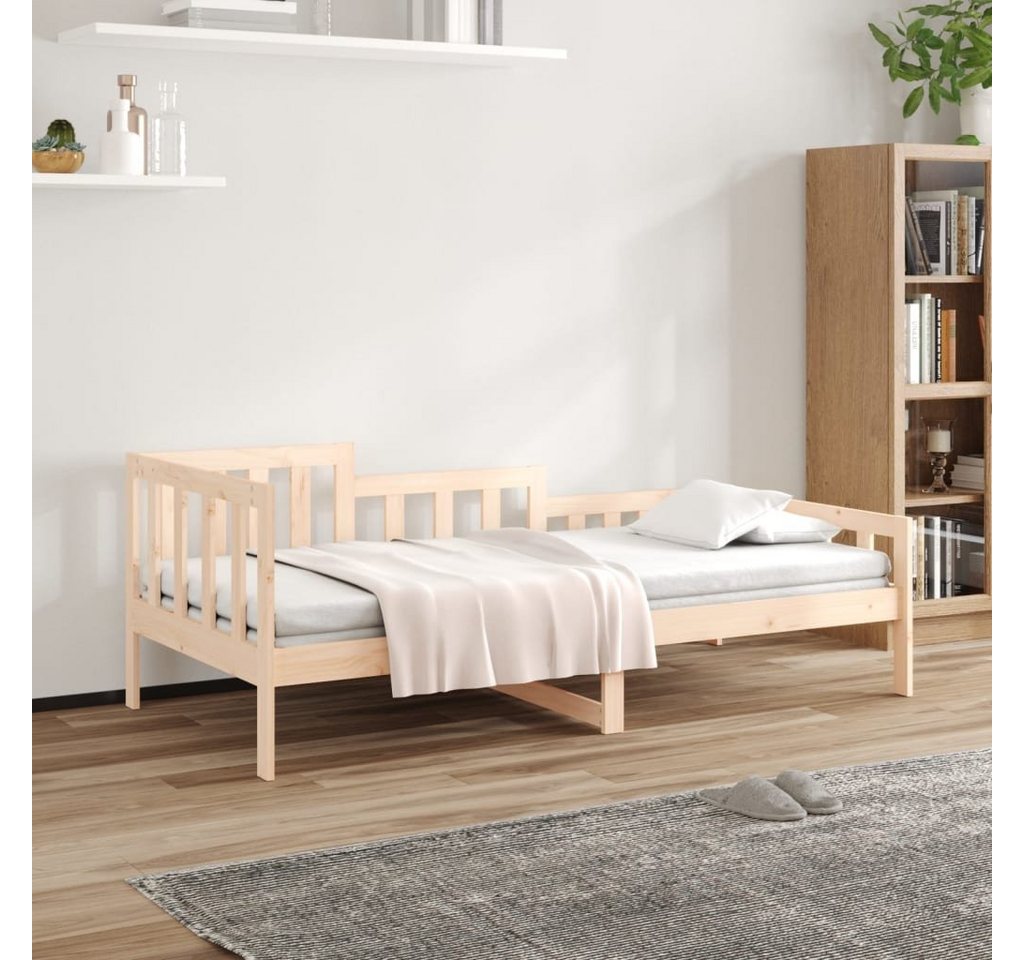 furnicato Bett Tagesbett 90x200 cm Massivholz Kiefer (1-tlg) günstig online kaufen