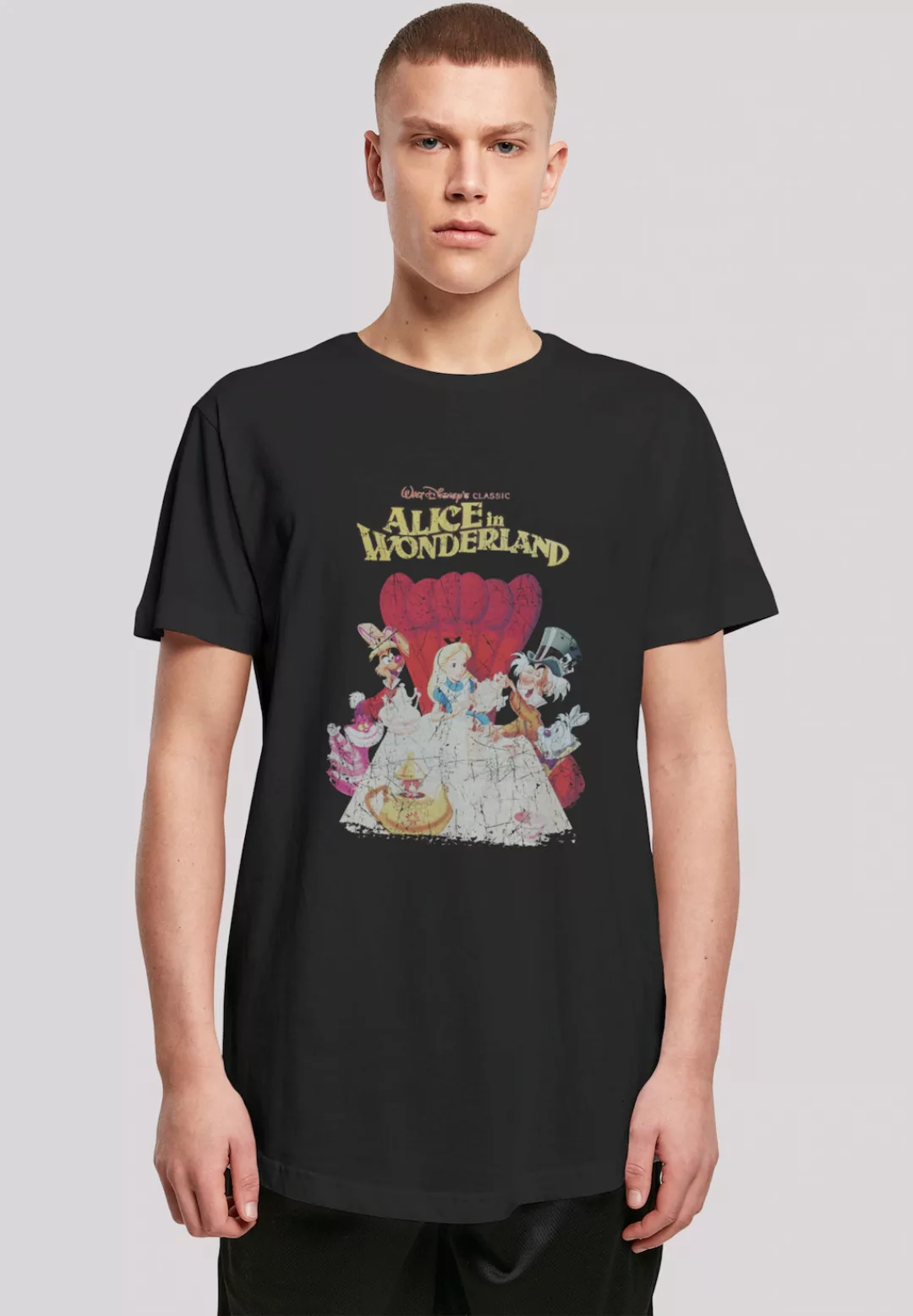F4NT4STIC T-Shirt "Alice In Wonderland Retro Poster", Print günstig online kaufen