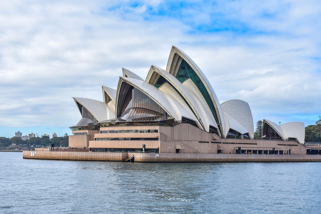 queence Acrylglasbild "Opernhaus in Sydney", Elemente der Architektur-Gebäu günstig online kaufen