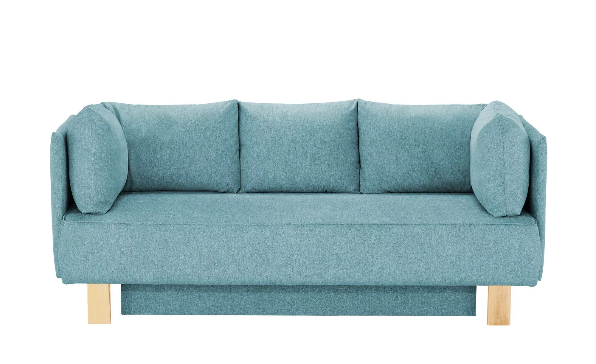 Schlafsofa - blau - 210 cm - 83 cm - 95 cm - Polstermöbel > Sofas > Einzels günstig online kaufen