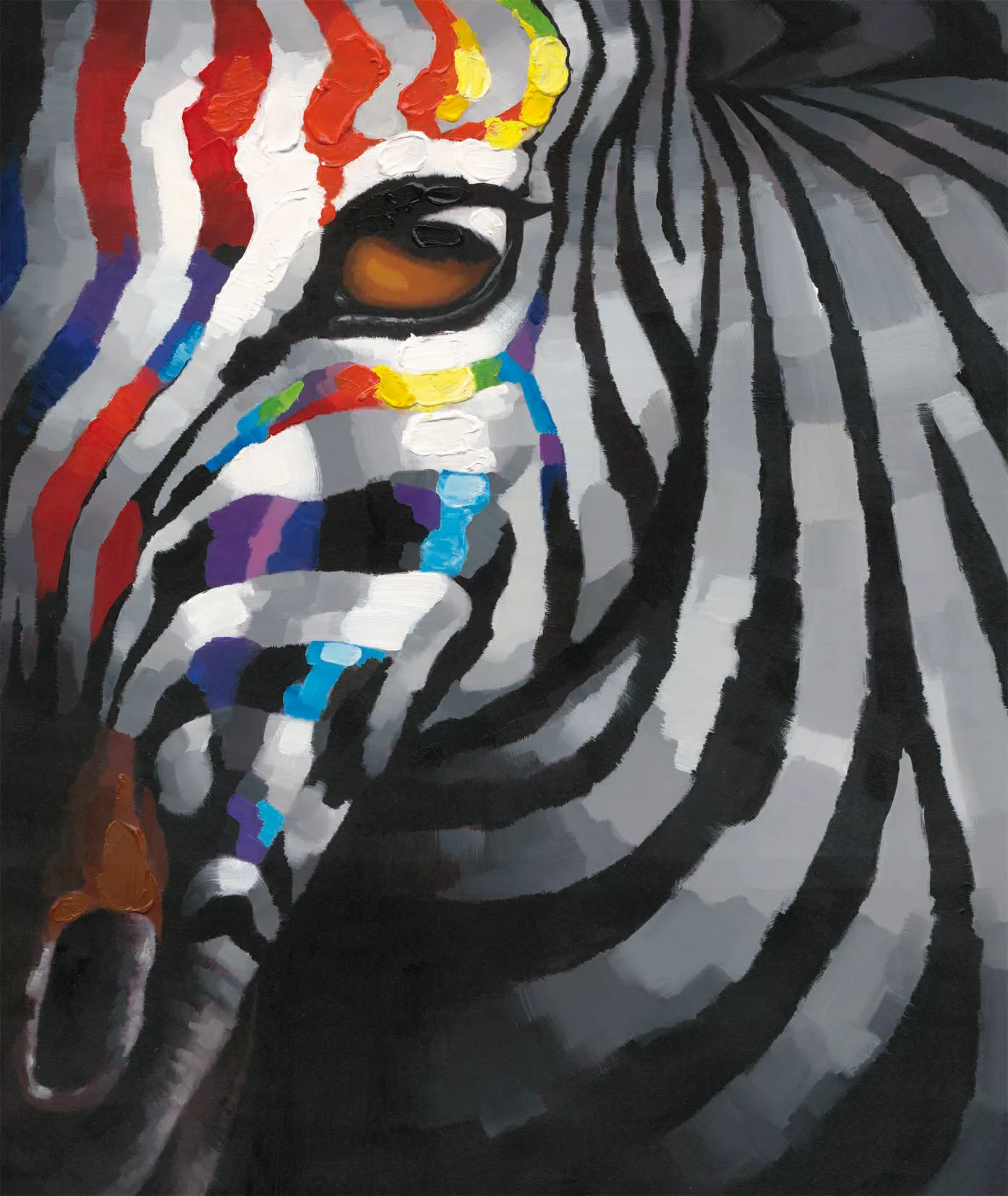 Bönninghoff Leinwandbild "Zebra", (1 St.) günstig online kaufen