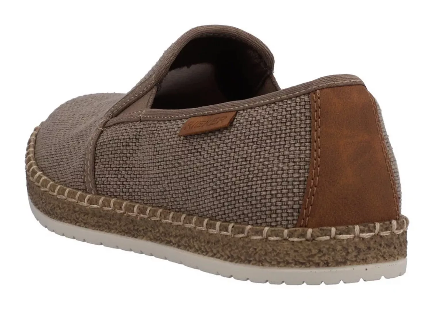 Rieker Espadrille, Slipper, Strandschuh, Sommerschuh mit Stretcheinsätzen günstig online kaufen