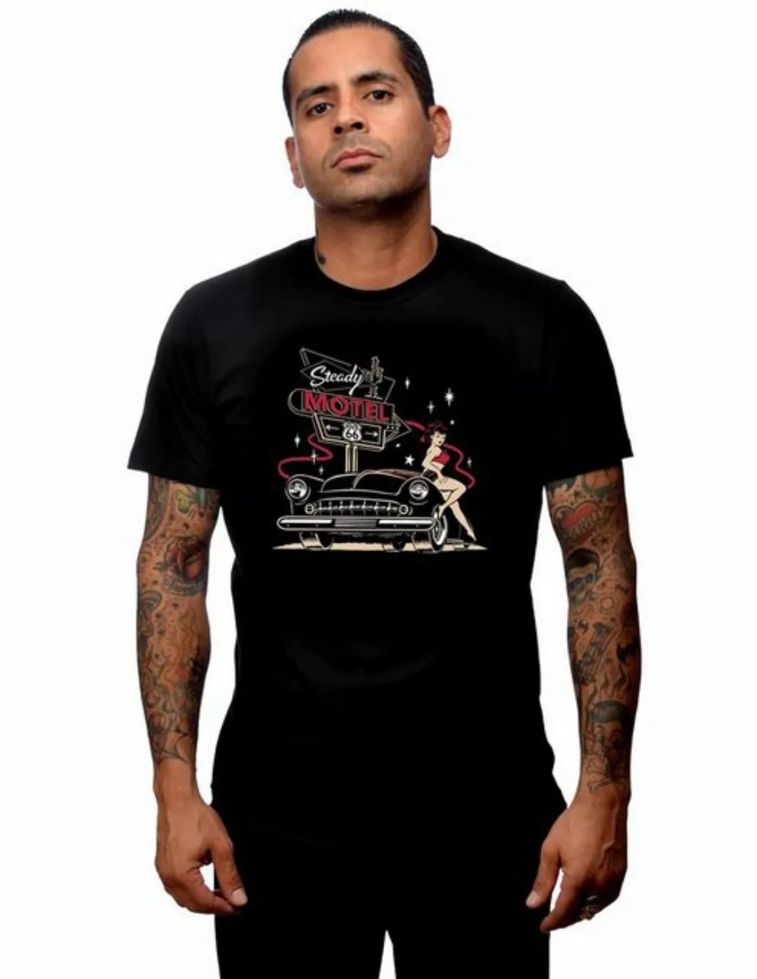 Steady Clothing T-Shirt Motel 66 günstig online kaufen