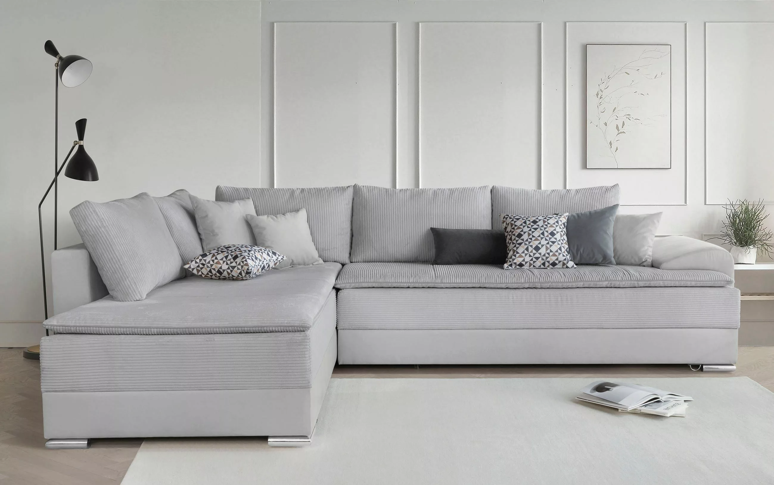 INOSIGN Ecksofa "Boxspringbett Night & Day L-Form mit Dauer-Schlaffunktion günstig online kaufen