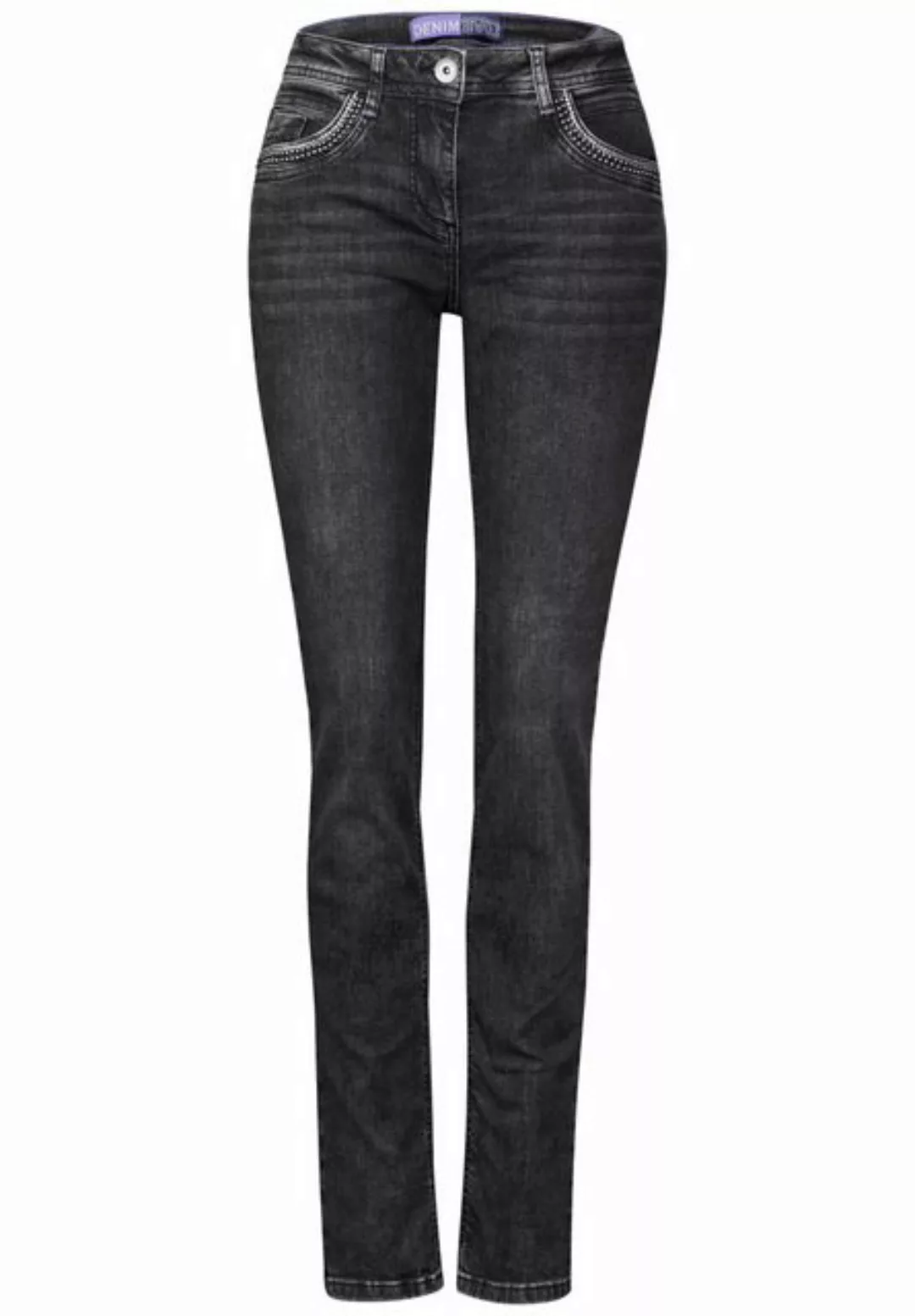 Cecil Slim-fit-Jeans SCARLETT im Five-Pocket Style günstig online kaufen