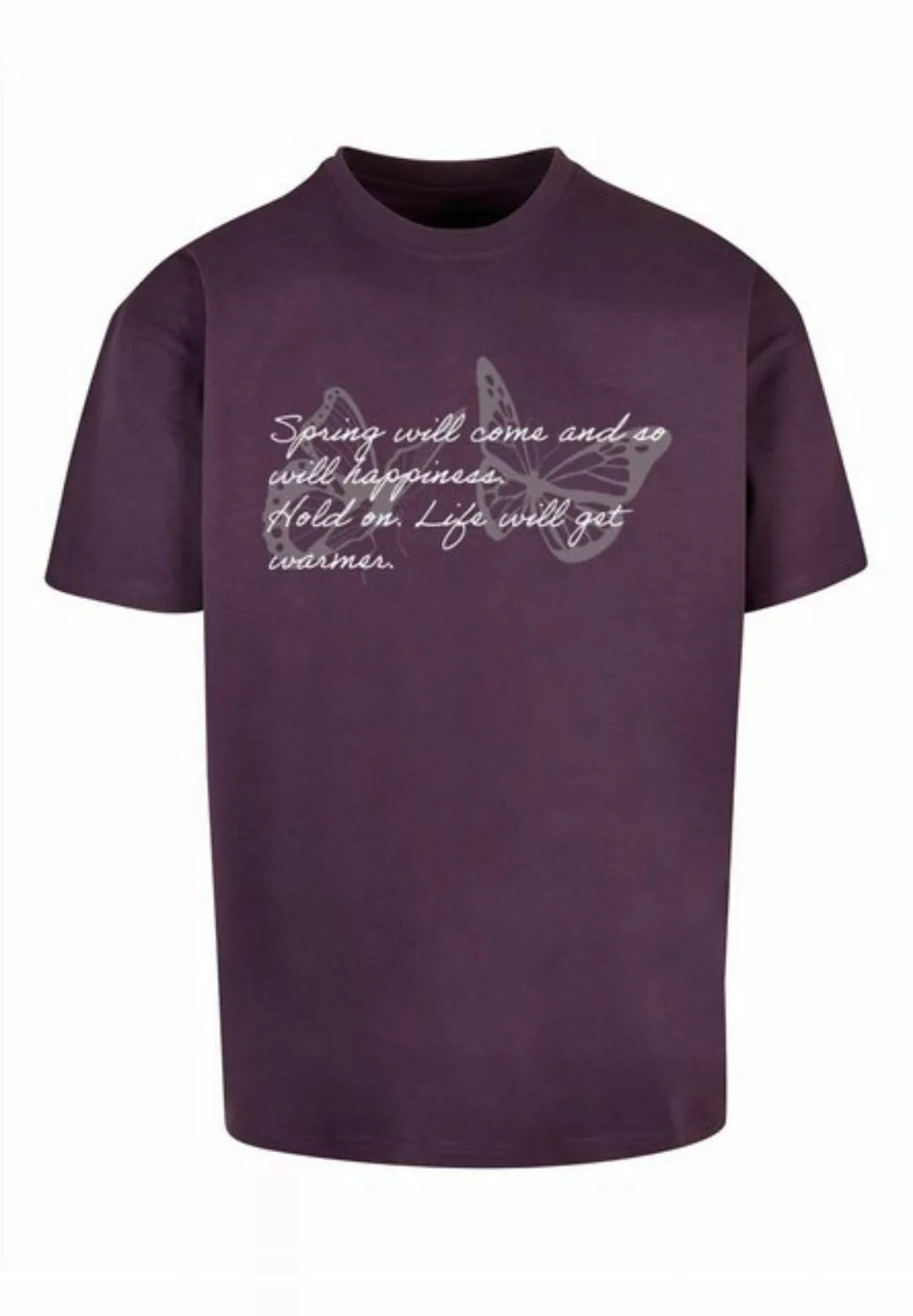 Merchcode T-Shirt Merchcode Herren Spring Saying Heavy Oversized Tee (1-tlg günstig online kaufen