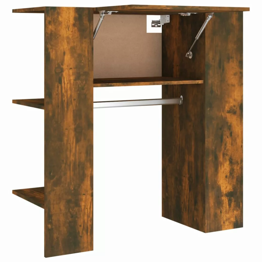 Vidaxl Flurschrank Räuchereiche 97,5x37x99 Cm Holzwerkstoff günstig online kaufen