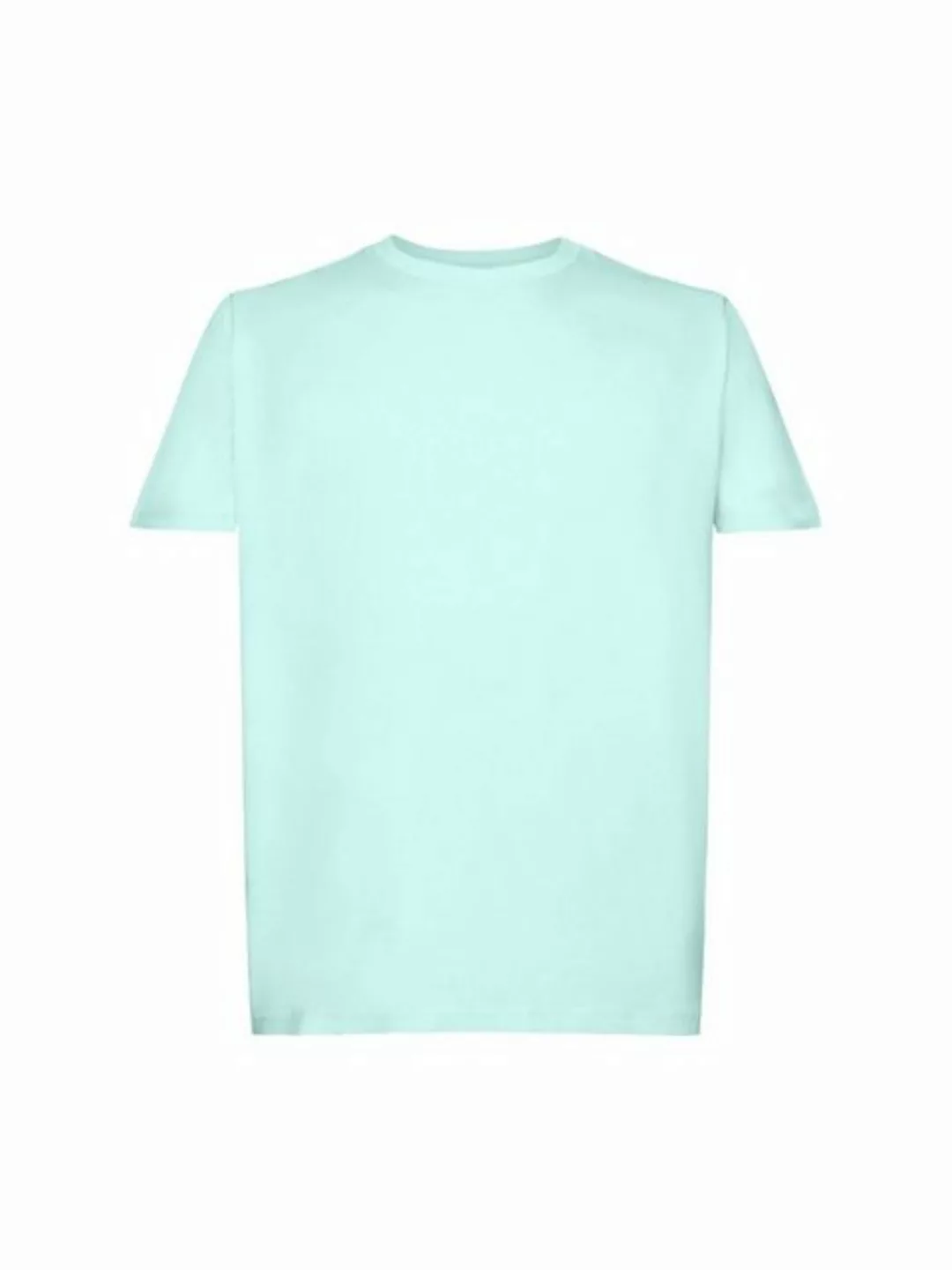 Esprit T-Shirt Jersey-T-Shirt mit Rundhalsausschnitt (1-tlg) günstig online kaufen