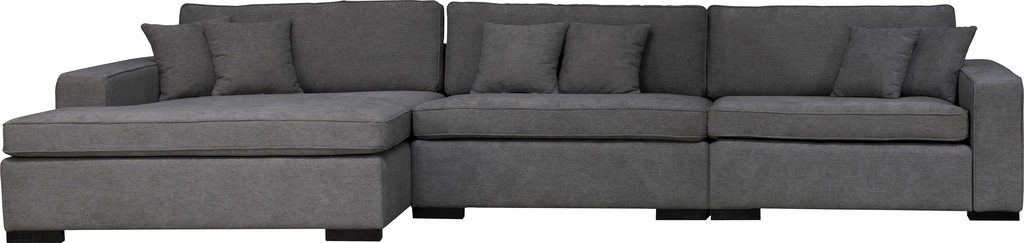 Home affaire Sofa-Eckelement "Skara XXL L-Form", Lounge-Sofa XXL mit Federk günstig online kaufen