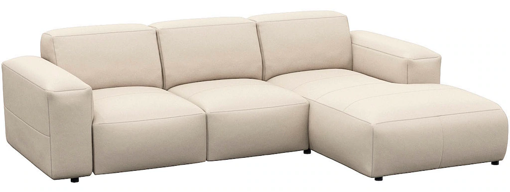 FLEXLUX Ecksofa "Lucera Chaislongue rechts oder links, L-Form, bequem", mod günstig online kaufen