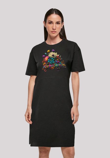 F4NT4STIC Shirtkleid Blumen Auto Print günstig online kaufen