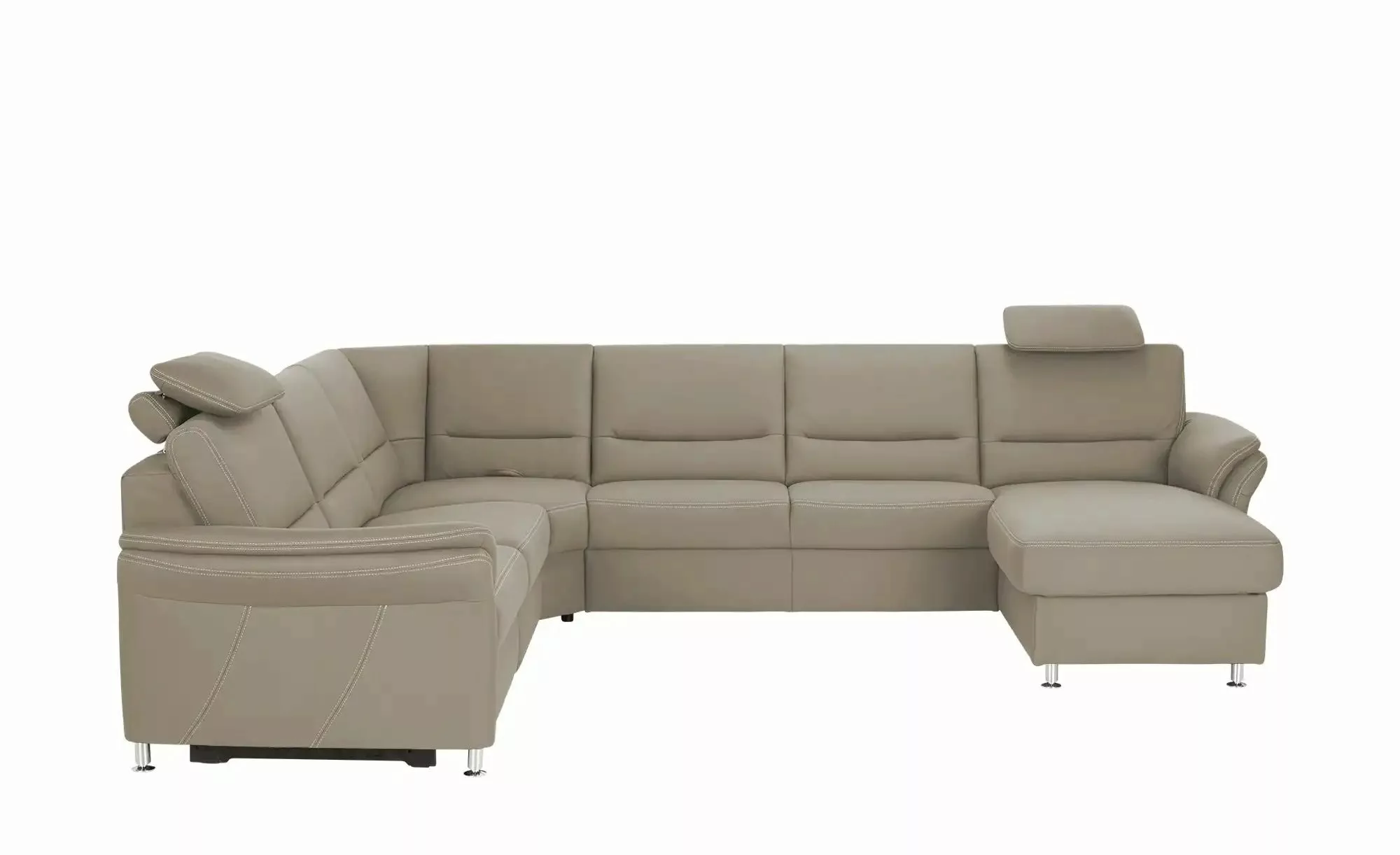 meinSofa Wohnlandschaft   Donald ¦ grau ¦ Maße (cm): B: 330 H: 89 T: 262 Po günstig online kaufen