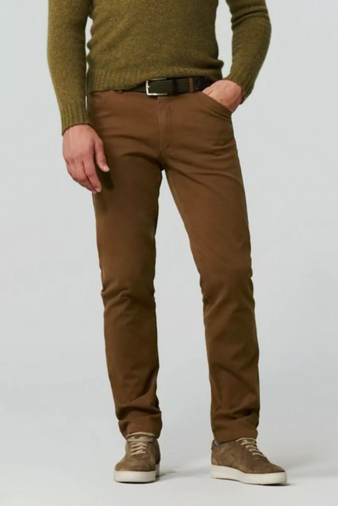 MEYER Chinohose Flammé Double-Dyed Baumwoll-Chino günstig online kaufen