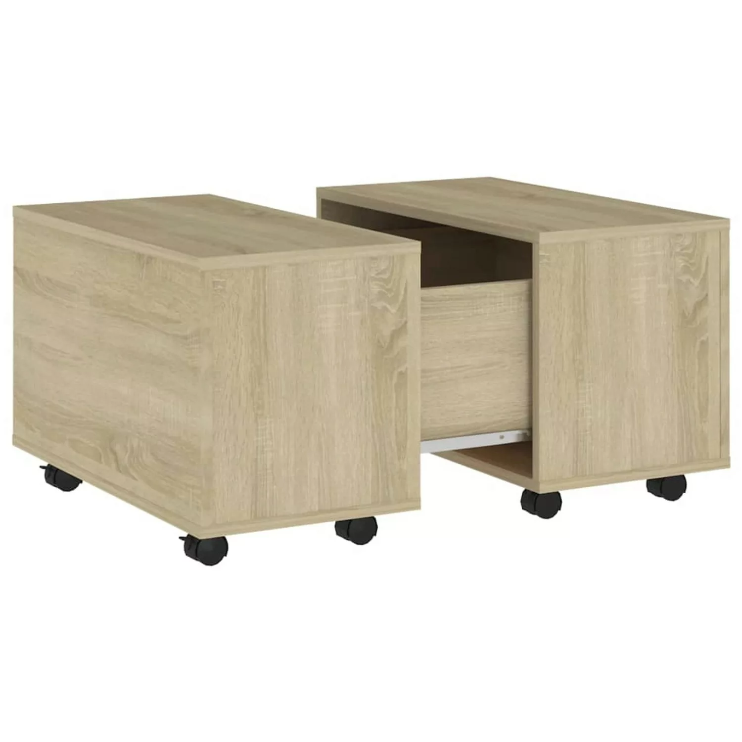 vidaXL Couchtisch Sonoma-Eiche 60x60x38 cm Holzwerkstoff günstig online kaufen