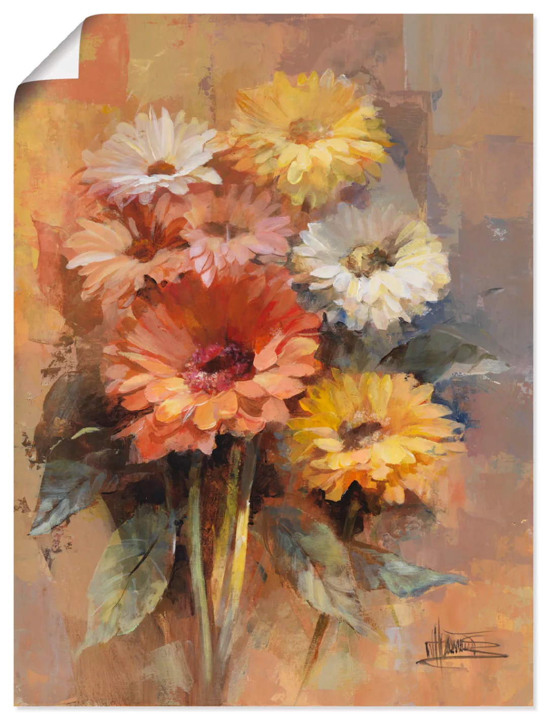 Artland Wandbild "Blumenstrauß II", Blumen, (1 St.) günstig online kaufen