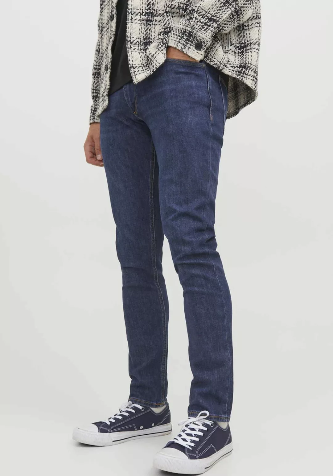 Jack & Jones Slim-fit-Jeans "JJIGLENN JJEVAN JOS 777 LID NOOS" günstig online kaufen