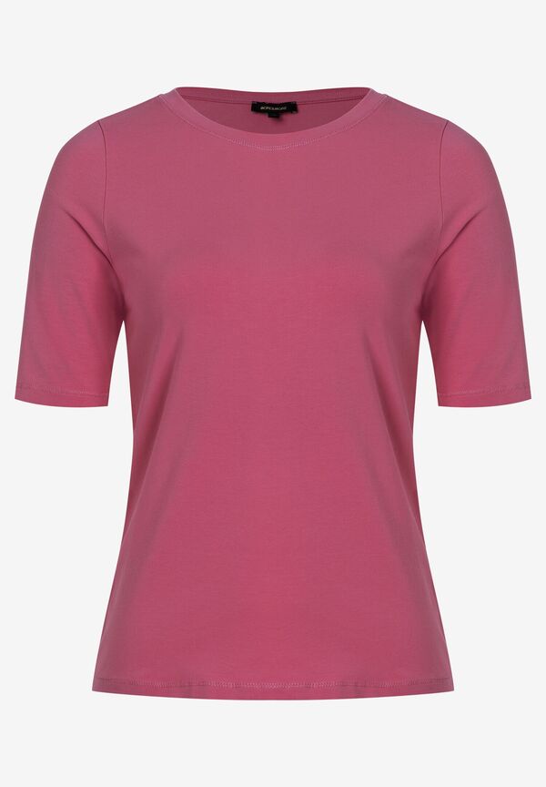 T-Shirt mit U-Boot Ausschnitt, sorbet pink, Sommer-Kollektion günstig online kaufen