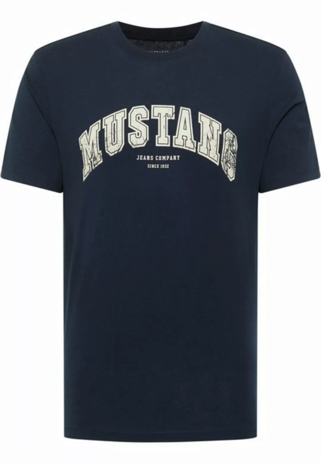 MUSTANG Kurzarmshirt "T-Shirt" günstig online kaufen