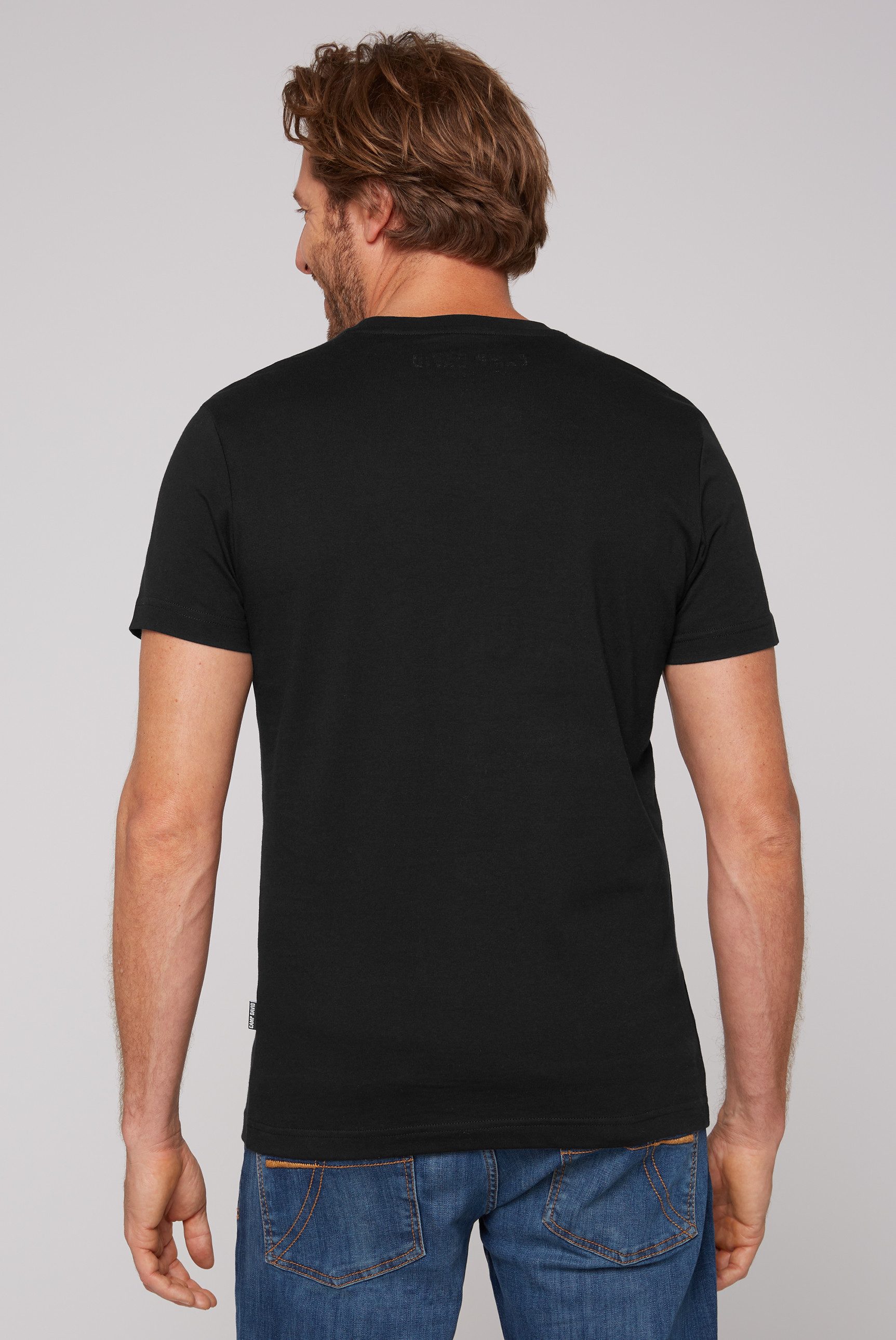 CAMP DAVID T-Shirt mit Logo-Print auf günstig online kaufen
