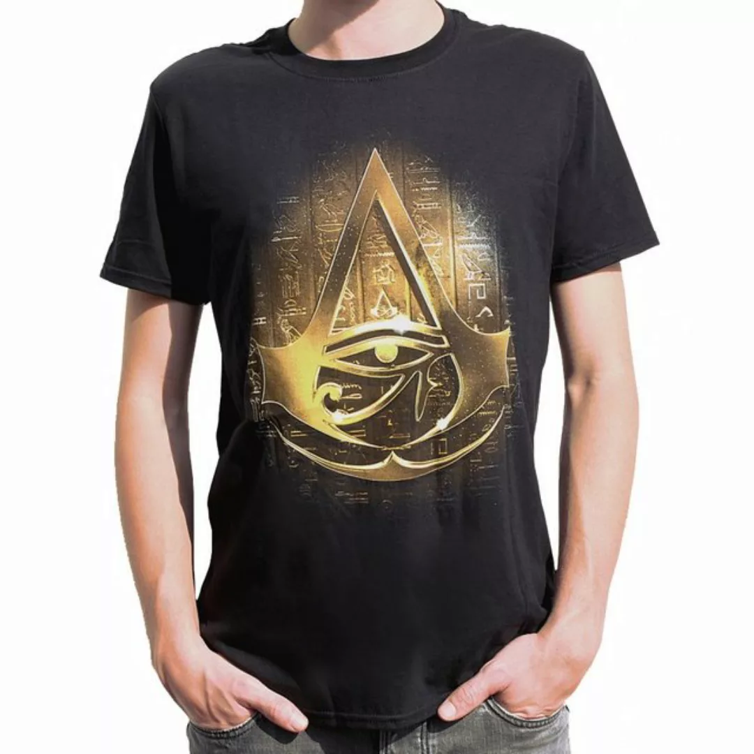 DIFUZED T-Shirt Assassins Creed Origins Golden Crest günstig online kaufen