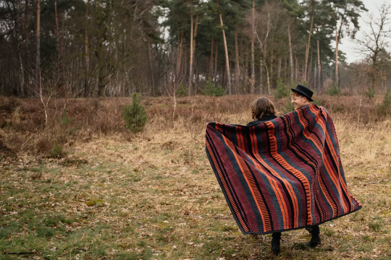 IBENA Wohndecke »Jacquard Decke Berat«, buntes Streifenmuster, Kuscheldecke günstig online kaufen