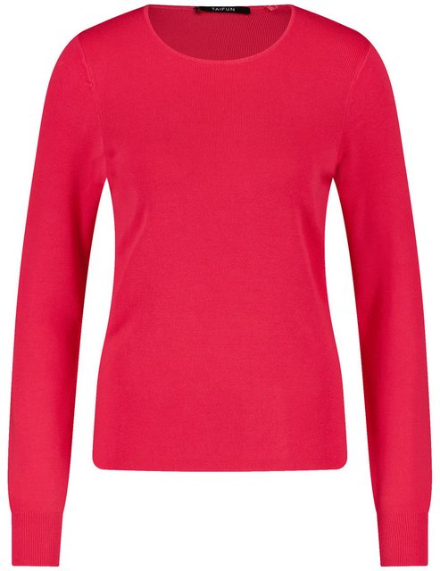 Taifun Rundhalspullover Basic Pullover günstig online kaufen