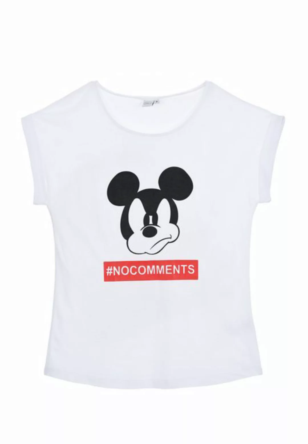 Disney Mickey Mouse T-Shirt Mickey Mouse T-Shirt Damen Oberteil günstig online kaufen