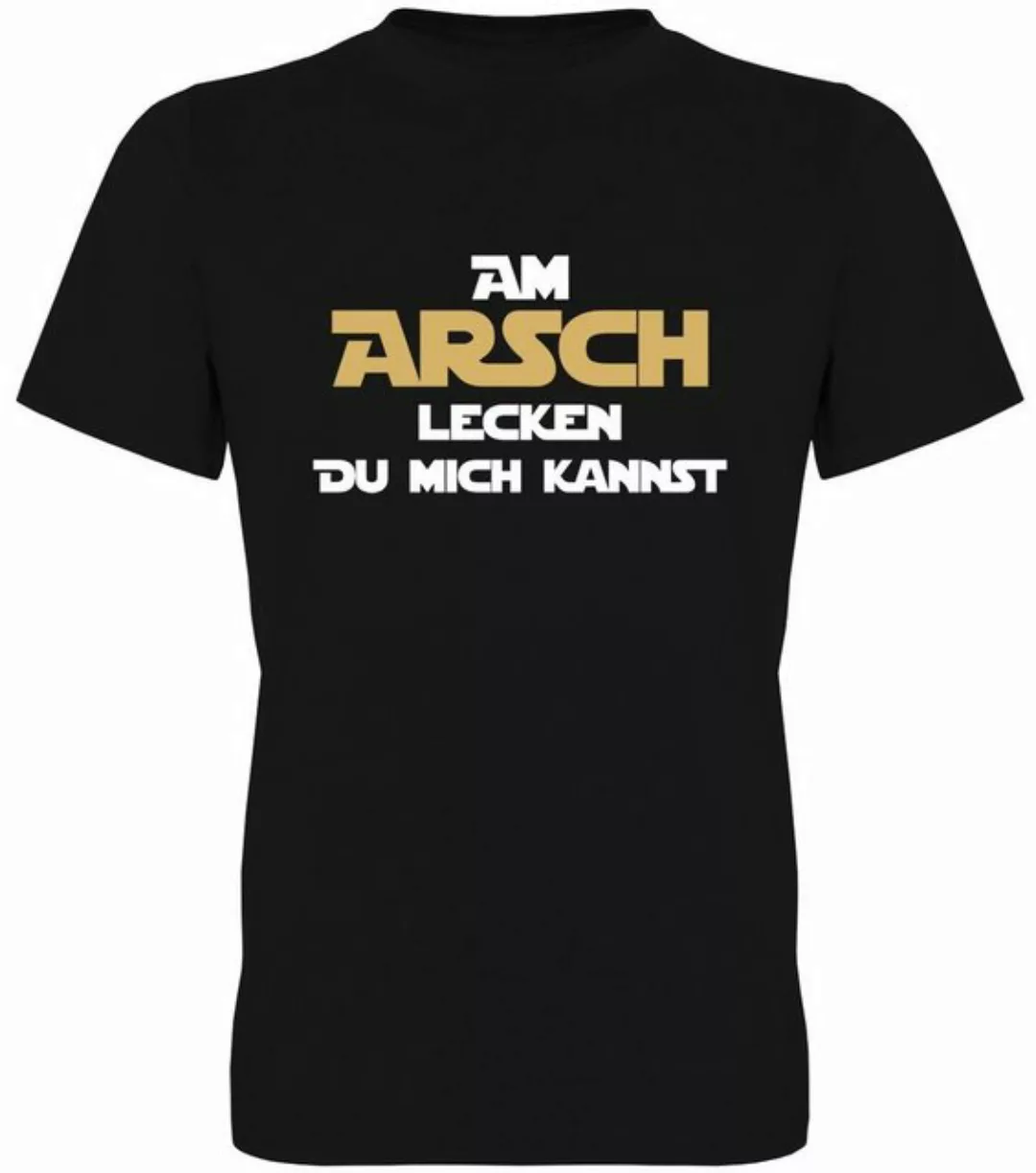 G-graphics T-Shirt Am Arsch lecken Du mich kannst Herren T-Shirt, mit Front günstig online kaufen