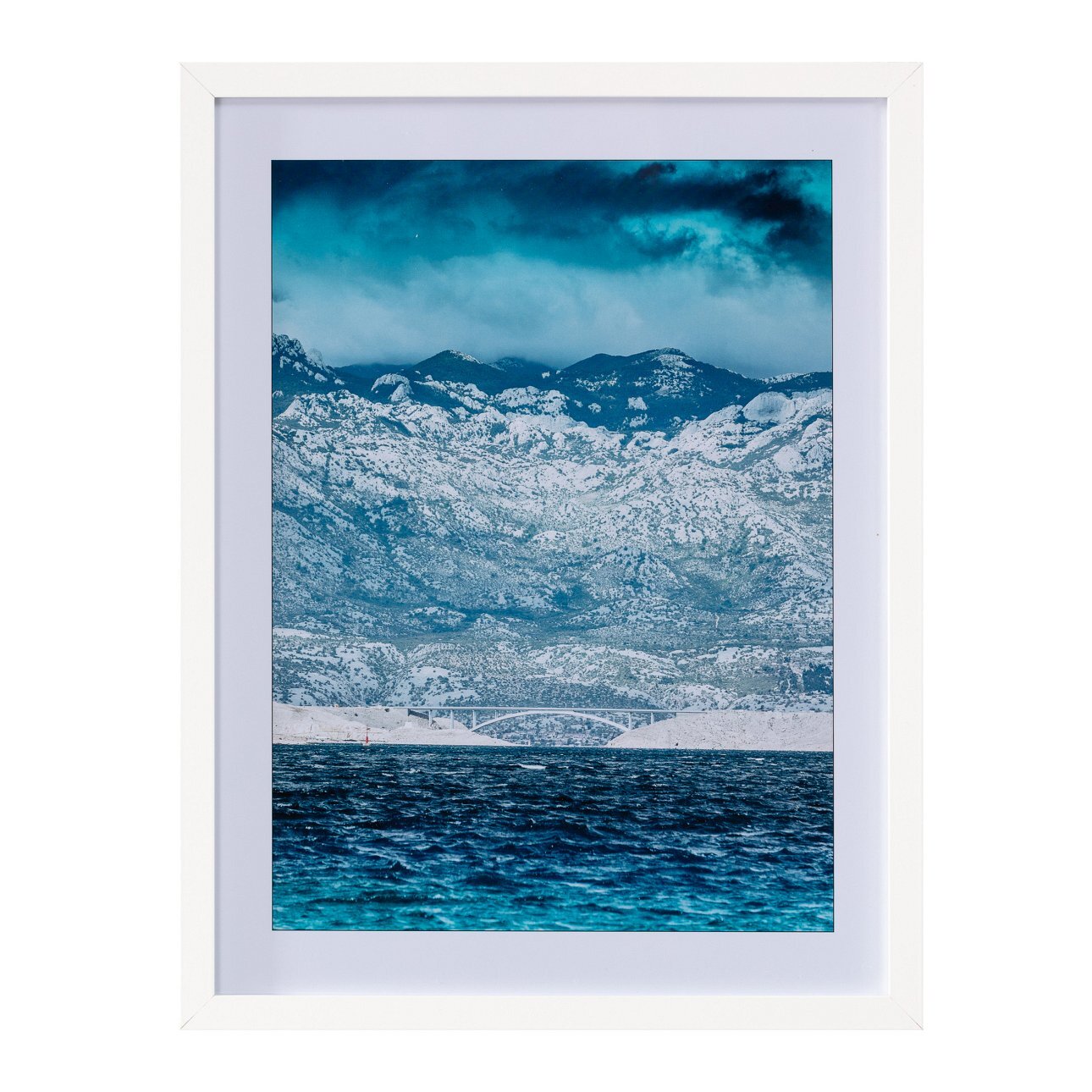 Wandbild Blue Water II 30x40cm, 30 x 40 cm günstig online kaufen