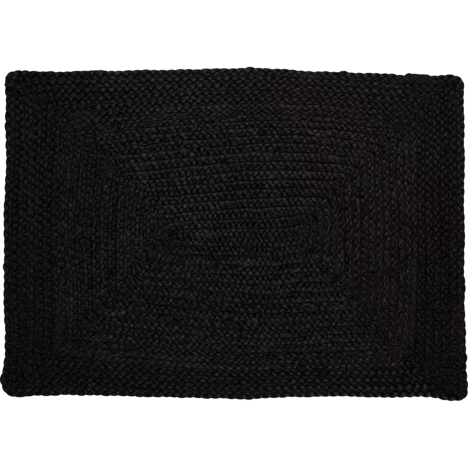 OBI Jute Teppich Schwarz 60 x 90 cm günstig online kaufen