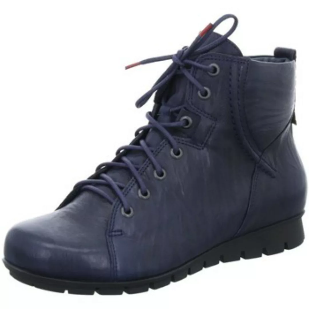 Think  Stiefel Stiefeletten Schnürstiefelette, Naturform, navy 5-85071-83 günstig online kaufen