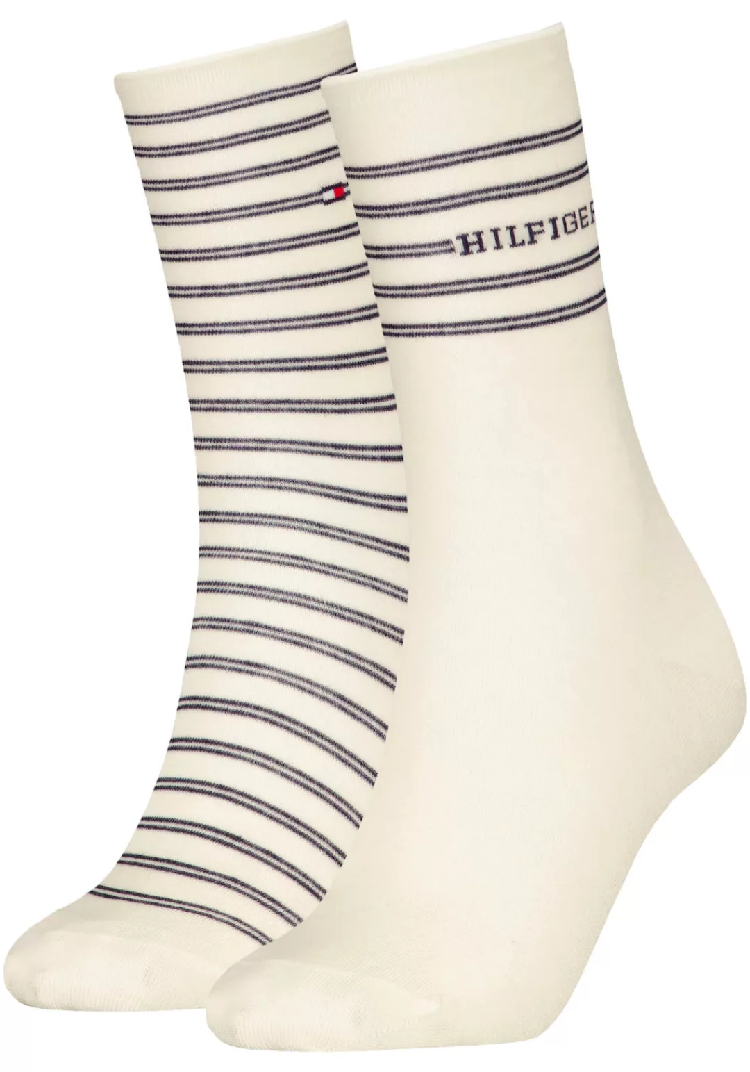 Tommy Hilfiger Socken, (2er-Pack), mit Logoschriftzug günstig online kaufen