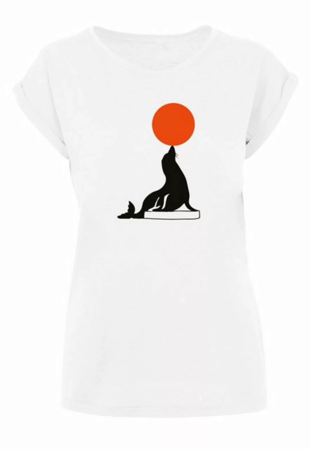 Merchcode T-Shirt Merchcode Damen Ladies The Seal T-Shirt (1-tlg) günstig online kaufen