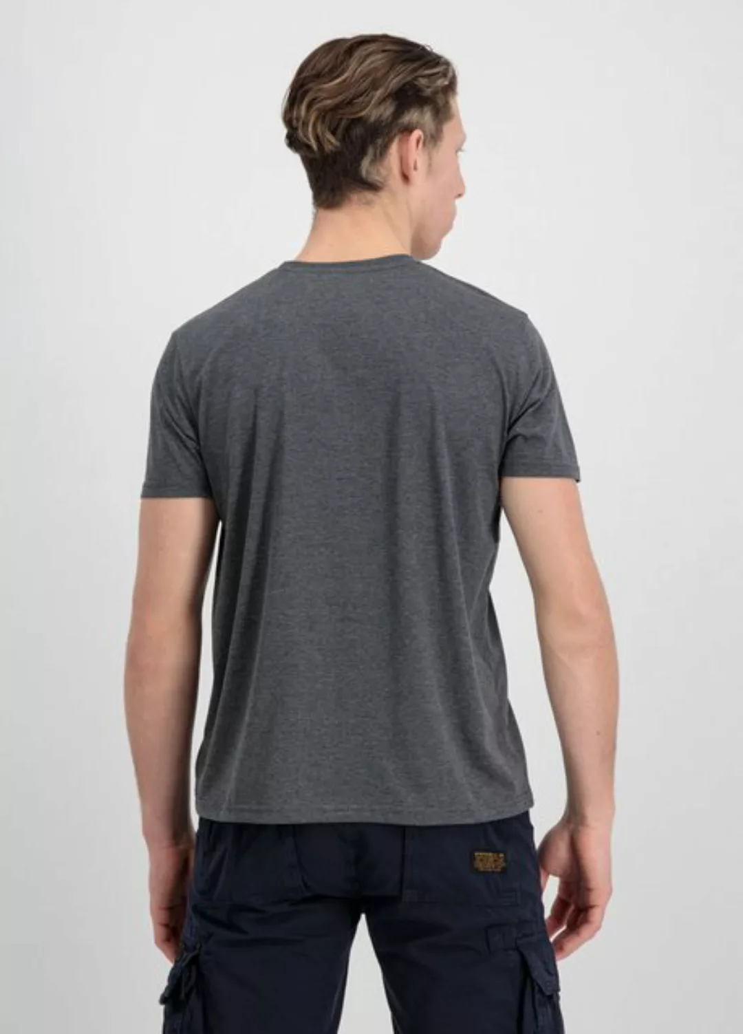 Alpha Industries T-Shirt Alpha Industries Men - T-Shirts Basic T Small Logo günstig online kaufen