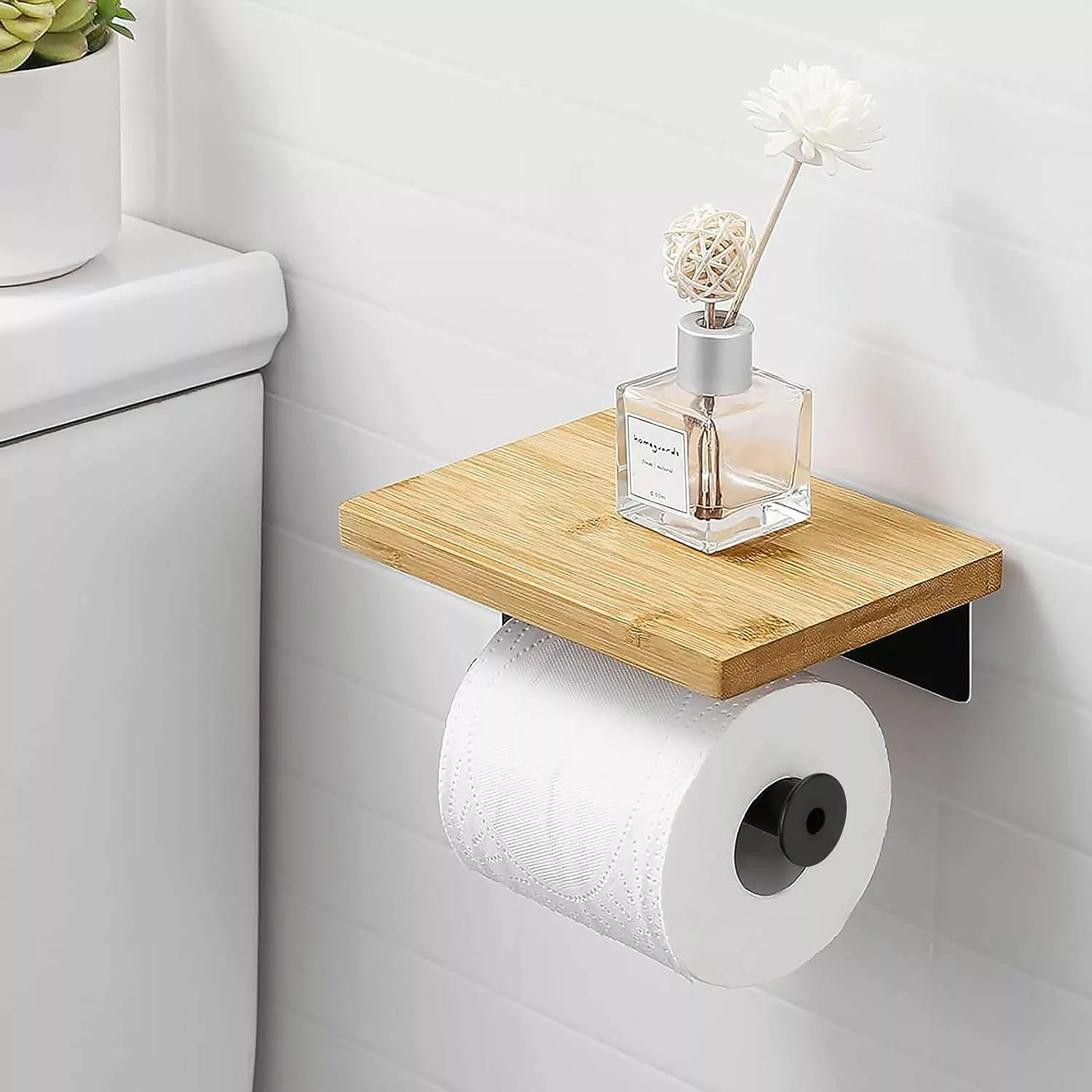BlingBin Toilettenpapierhalter Klopapierhalterung Ohne Bohren, Klopapierhal günstig online kaufen
