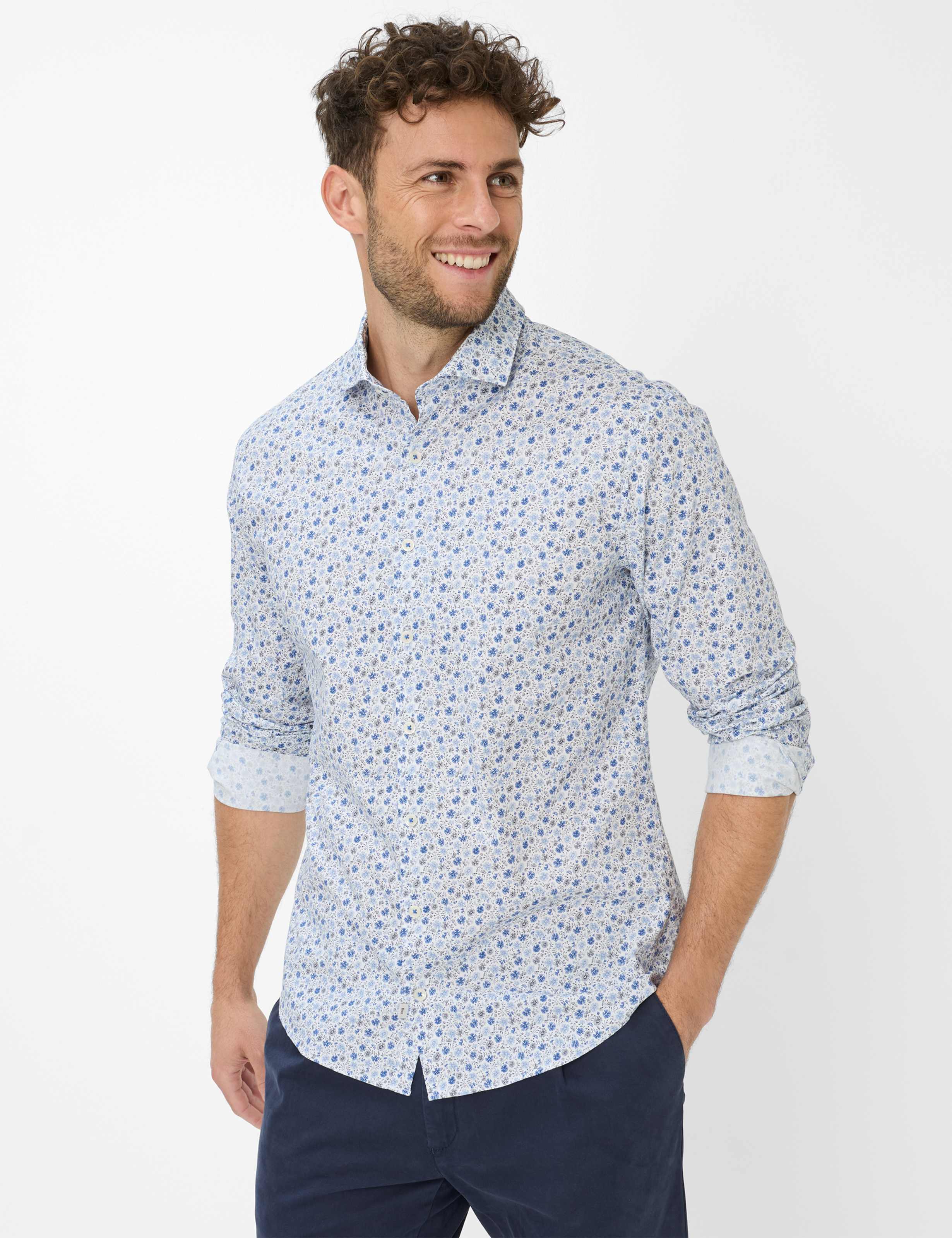 Brax Langarmhemd "Style HAROLD" günstig online kaufen