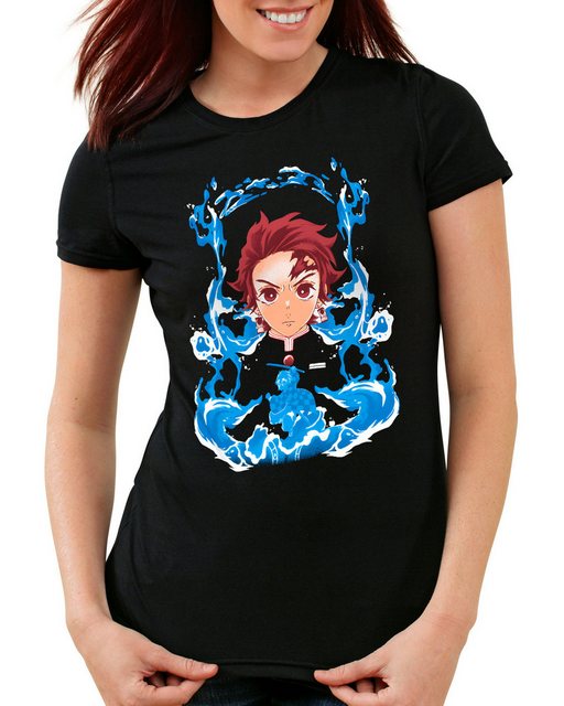 style3 T-Shirt Calm As Water demon slayer anime japan manga cosplay günstig online kaufen