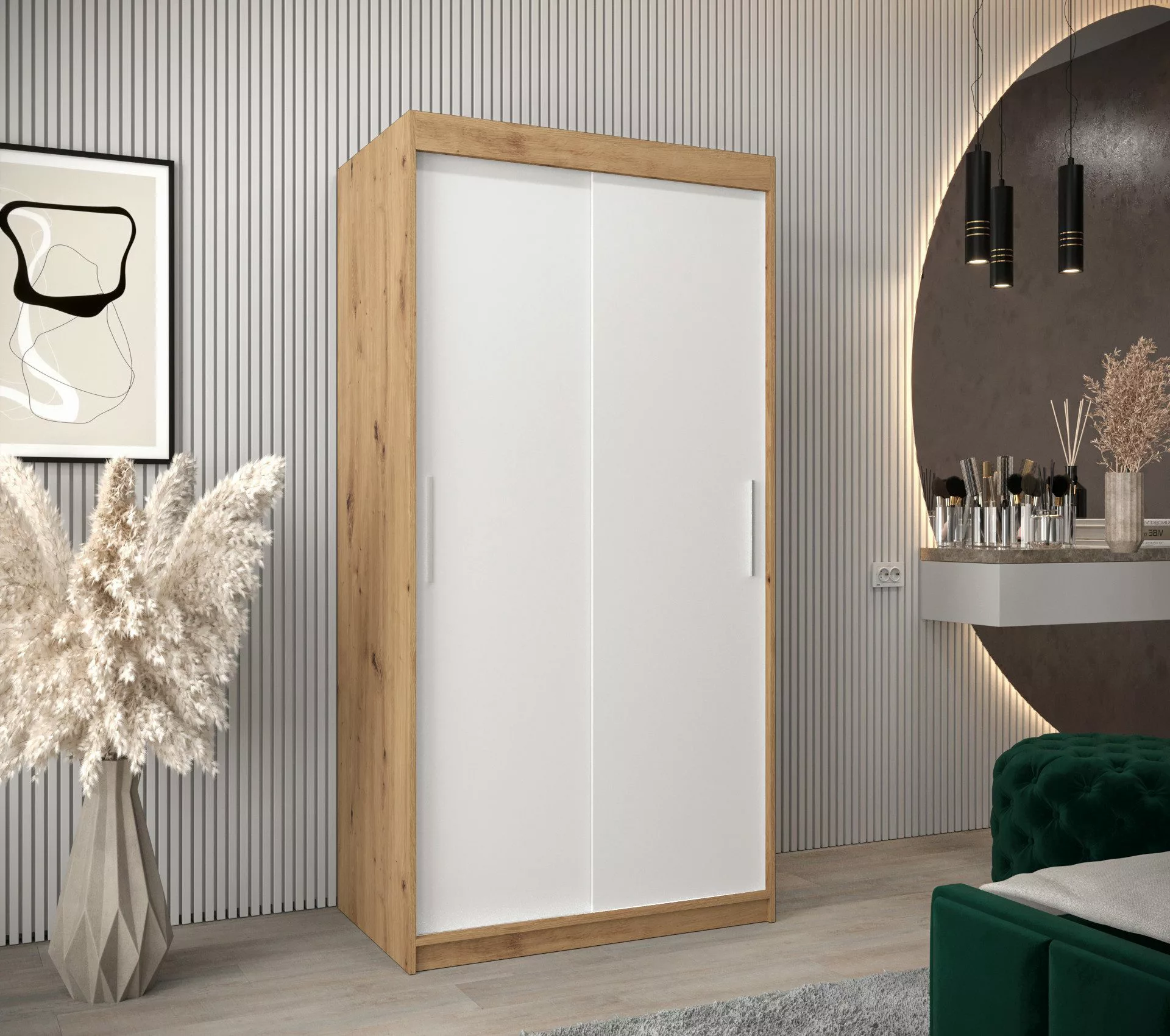 ABIKS MÖBEL Schwebetürenschrank Tokyo Schlafzimmer Kleiderschrank günstig online kaufen