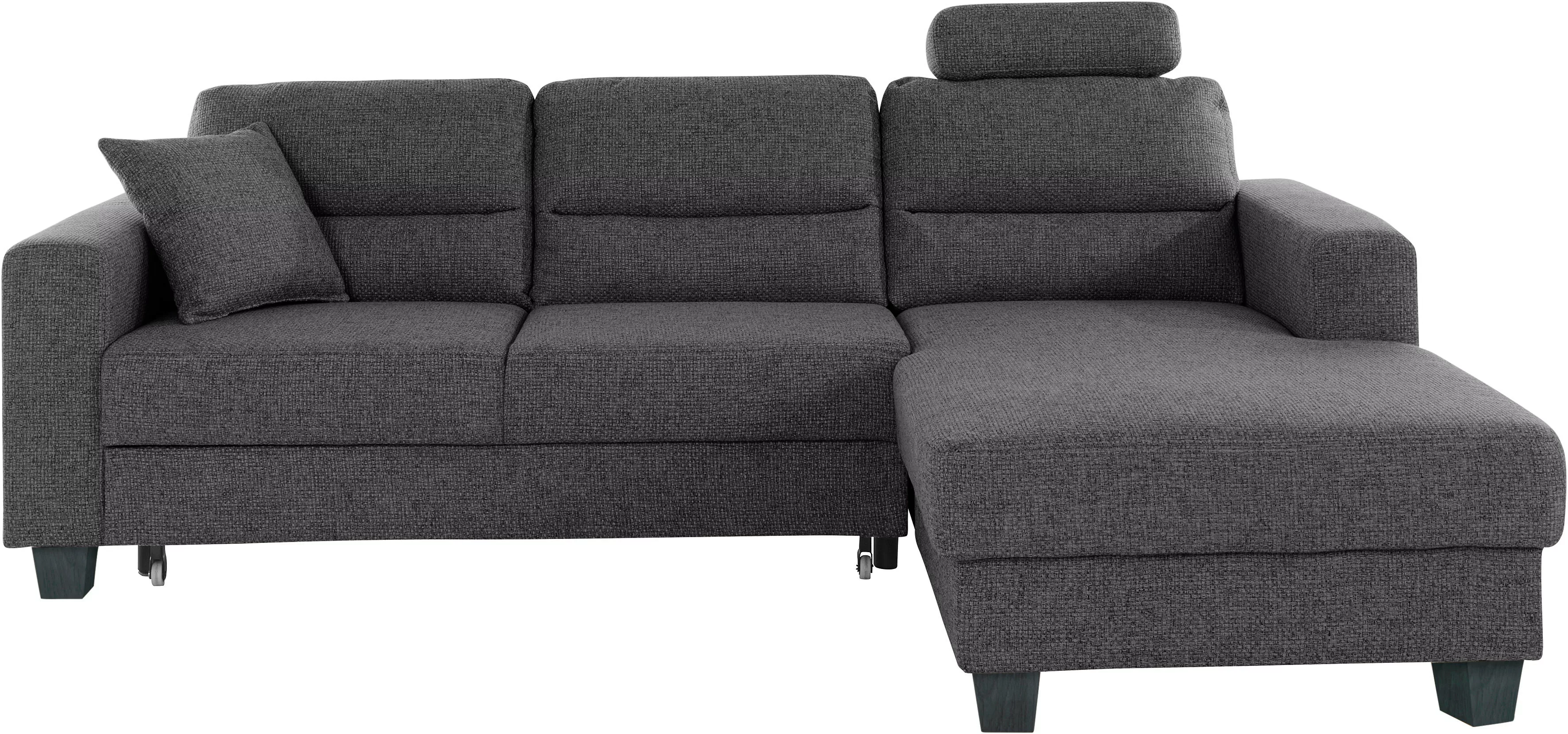 TRENDMANUFAKTUR Ecksofa "Chamber, L-Form", wahlweise mit Schlaffunktion günstig online kaufen