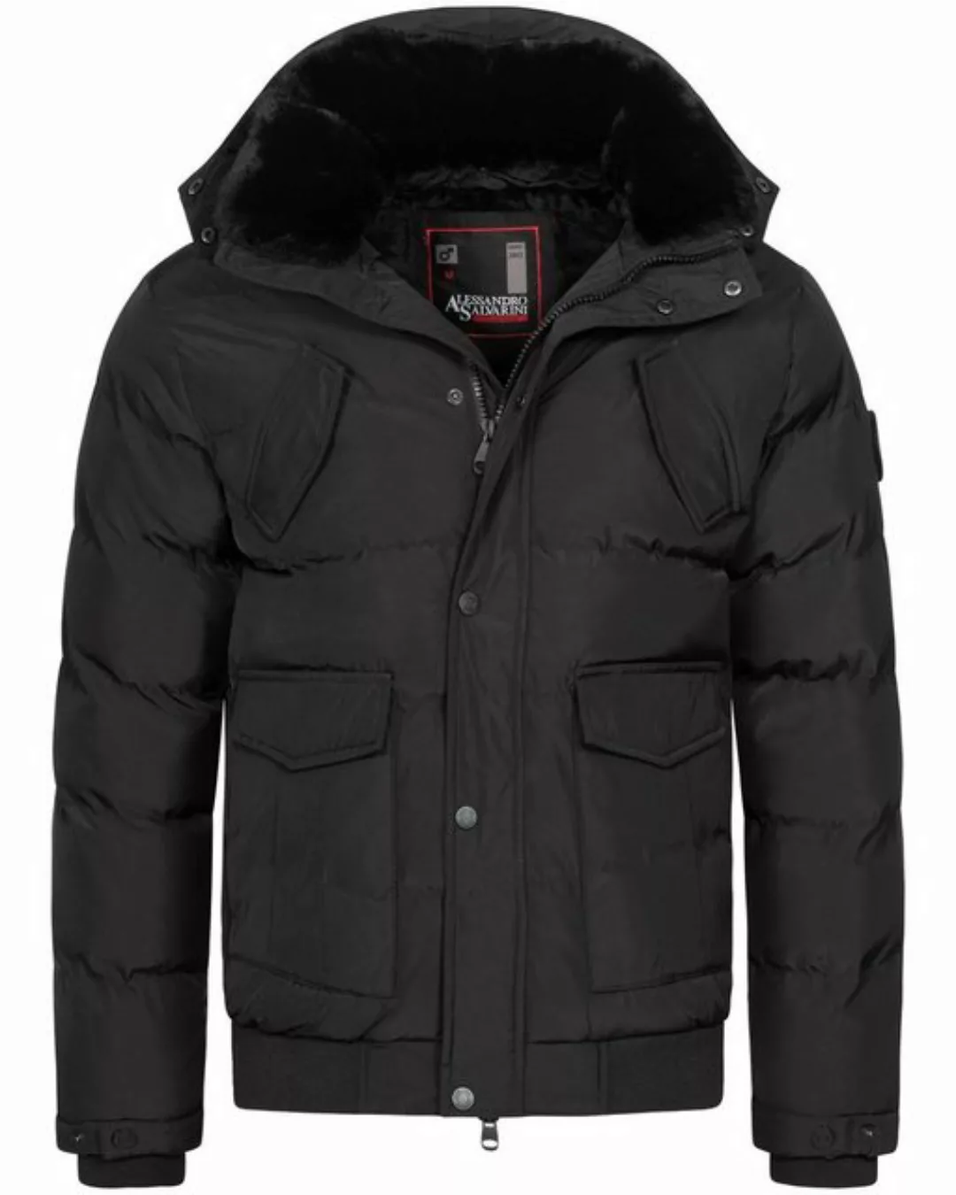 Alessandro Salvarini Winterjacke ASLeonio mit warmem Teddyfell und abnehmba günstig online kaufen