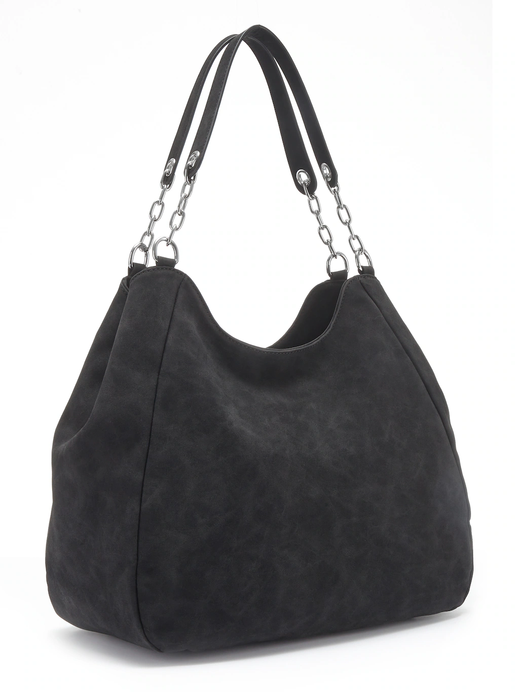 Vivance Henkeltasche "Schultertasche", mit silberfarbenen Details, Damentas günstig online kaufen