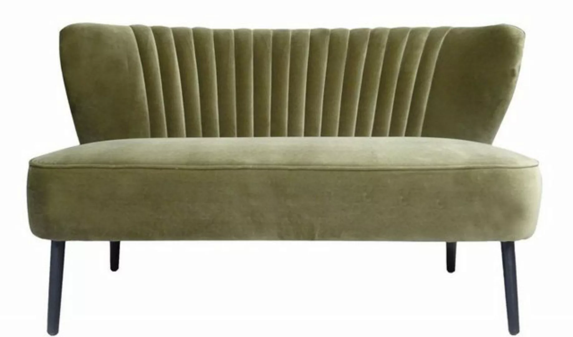 Casa Padrino Sofa Luxus Wohnzimmer Sofa Grün 129 x 75 x H. 73,5 cm - Design günstig online kaufen