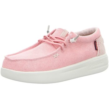 Fusion  Damenschuhe Schnuerschuhe LILY washed canvas baby pink günstig online kaufen