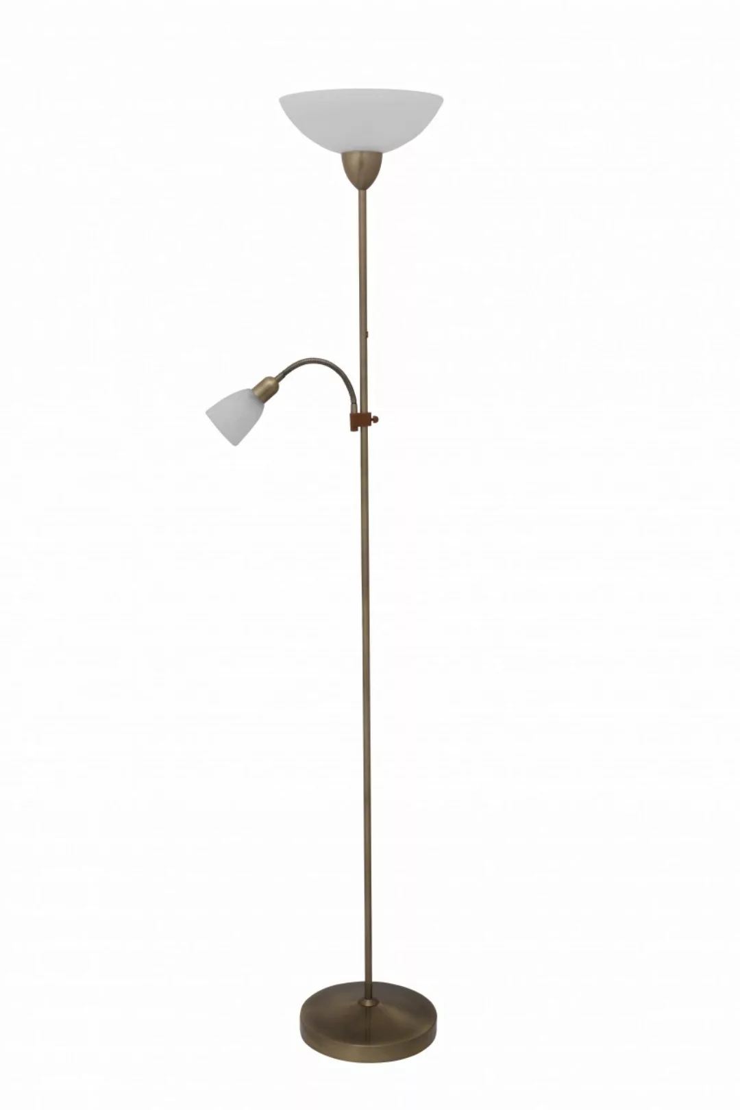 Stehlampe 2-flammig bronzefarben Pearl classic günstig online kaufen