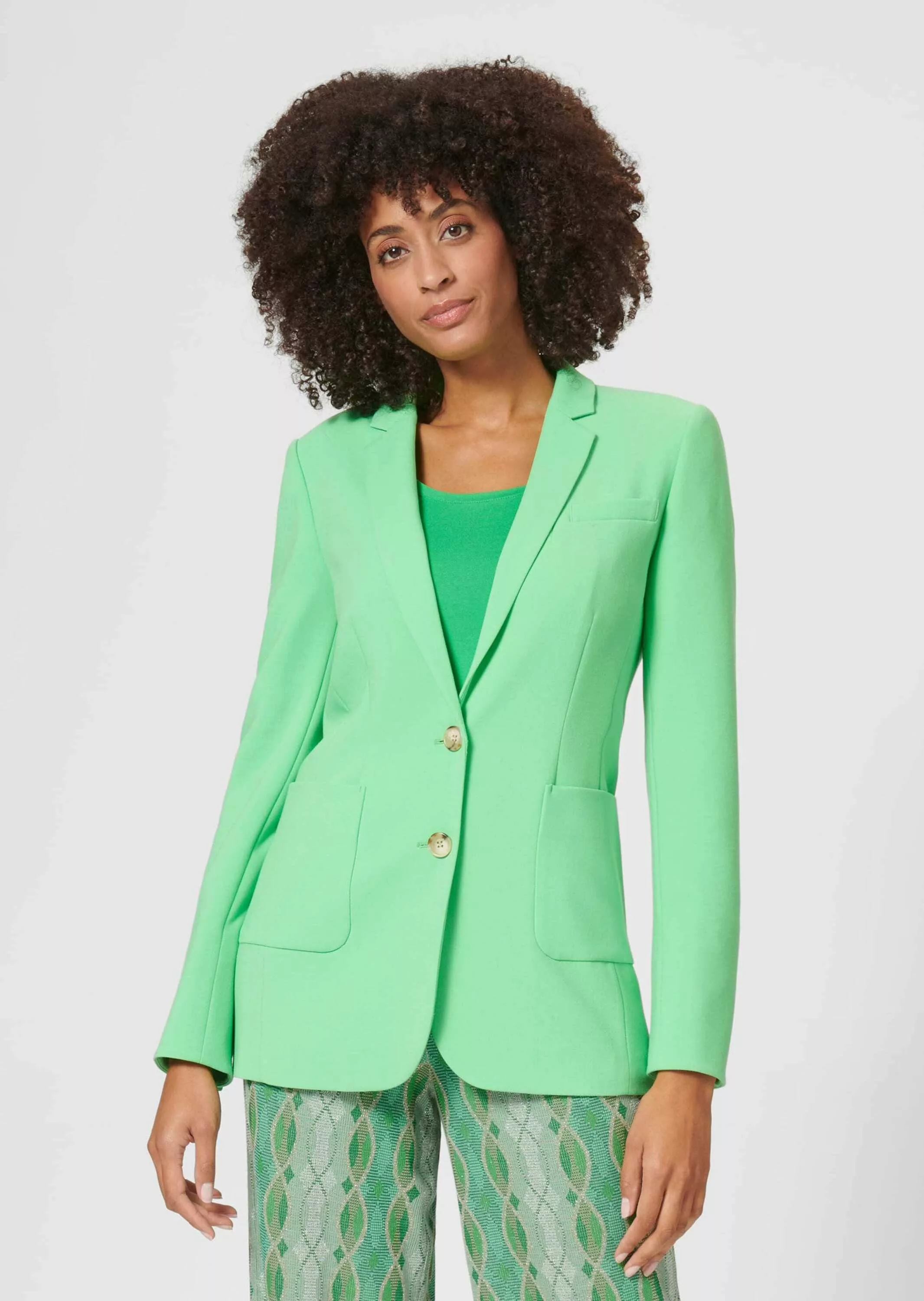 MADELEINE Kurzblazer Langer Jersey-Blazer mit Futter günstig online kaufen