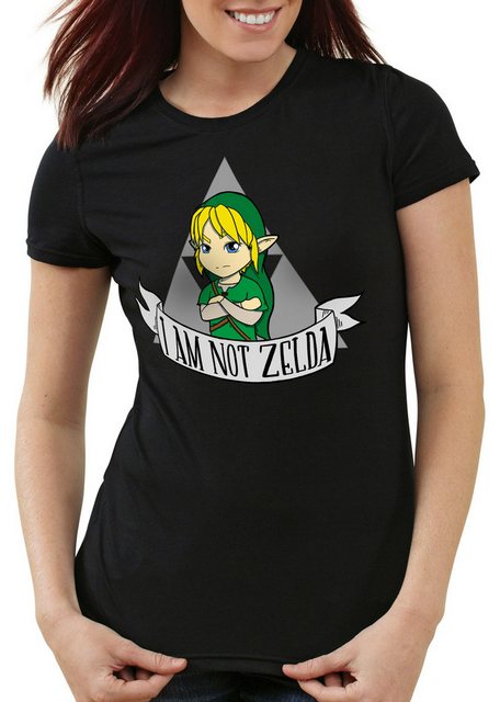 style3 T-Shirt I am not Zelda link hyrule gamer zelda link nintendo günstig online kaufen